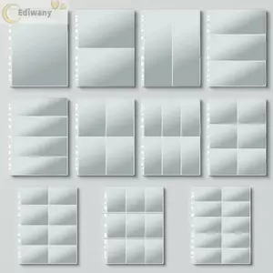 Trang Thẻ EDIWANY, Trang Album Ảnh 11 Lỗ Nhiều Túi, Trang Nạp Album A4