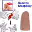 XUAN Chân giả Ngón tay giả Mô phỏng Cots Cắt đứt Prostheses Găng tay silicon biến mất để chơi Triy Magic Đạo cụ Prank VN
