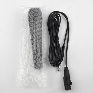 Mic giọng hát NOOKSTORY, Micrô năng động màu đen có dây, Ống giọng nói 3,5 / 6,35mm chuyên nghiệp Ghi âm Karaoke tích hợp