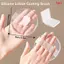 BeautifulHomeA Silicone Mềm Gel Bột Puff Bọt Biển Cho Cơ Thể Kem Nền Mặt Trong Suốt Không Bột Ăn Puff Applicator Dụng Cụ VN