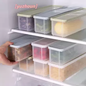 Hộp Tươi Mì Nhựa Bảo Quản Thực Phẩm Hộp Kín Hình Chữ Nhật Hộp Đựng Trái Cây Tủ Lạnh Bảo Quản Nhà Bếp Cung Cấp Dụng Cụ Gia Đình