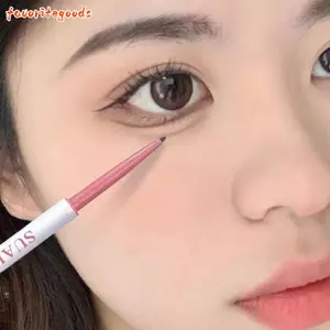 Bút kẻ mắt FAVORITEGOODS, Bút kẻ mắt Gel lâu trôi mịn màng, Mỹ phẩm chống nước làm đẹp mắt Trang điểm phấn mắt Bút chì nữ