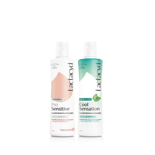 Bộ DDVS Phụ Nữ Lactacyd Cool Sensation 250ml + Lactacyd Pro Sensitive 250ml