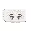 WEETW Halloween Face Tattoo Sticker, Spider Web Pumpkin Halloween Face Hình xăm tạm thời, Tàn nhang Mặt Đề can DIY Thực tế Tiện lợi Body Art Scar Dán trang điểm cho trẻ em