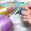 Băng Polo Nước Tự Do Ren Bóng Lớn Băng Giải Nén DIY Handmade Dính Bóng Đồ Chơi FL0F