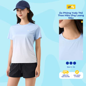 Áo Phông Yody Thể Thao Hiệu Ứng Loang Màu Áo Thun Năng Động Thoáng Khí WATS26S009