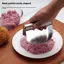 Khung ảnh Thép không gỉ Smash Burger Press Hamburger Patties Thịt Masher Khuôn ép thịt tròn cho các loại thịt Deli Phụ kiện nhà bếp VN