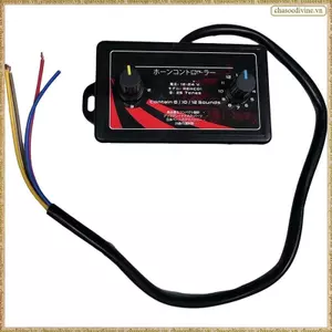 Bộ điều khiển còi điện tử âm nhạc 12V-24V 25-Tone Horn Loa điều khiển âm thanh Bộ chuyển đổi âm lượng