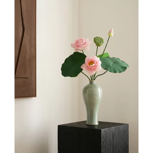 Vintage Lò Xanh Biến Đổi Bình Gốm Handmade Nghệ Thuật Trang Trí Phòng Khách Trang Trí Nhà Cửa Trung Tâm Cho Nông Trại Hiện Đại Phong Cách Scandinavia Thiết Kế Nội Thất