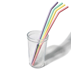 Thực Phẩm Silicon Ống Hút Khuỷu Tay Ống Hút Tái Chế Ống Nước ép Trà Sữa Trẻ Em Bé Uống Ống Hút Bộ I8M0