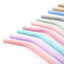 Bộ Ống Hút Silicon Cấp Thực Phẩm Silicone Nước Uống Nước Ống Hút Màu Có Thể Tái Chế Cocktail Ống Hút GB60