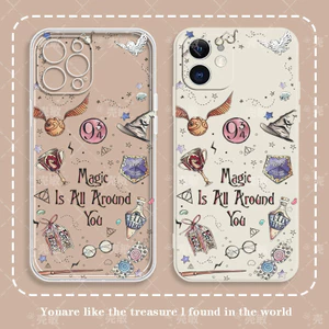 Ốp điện thoại Harry Magic có sẵn Thích hợp cho iPhone17promax Phong cách mới sáng tạo Thích hợp cho iPhone16pro Chống va chạm toàn diện chống va chạm
