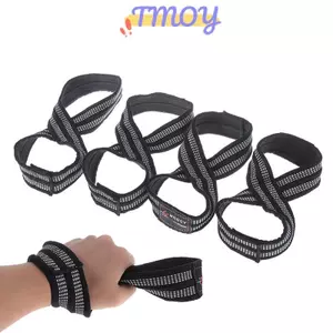 TMOY 1 Cặp Hình 8 Dây Đeo Cho Deadlift Nâng Trọng Lượng Tấm Thảm Hạng Nặng Tay Cầm TMOY