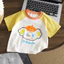Áo thun Cotton nguyên chất cho bé Quần áo mùa hè ngắn tay cho trẻ em Phù hợp mọi trận đấu thông thường Bé trai Bé gái Thời trang Áo mùa hè Quần áo trẻ em JNTE