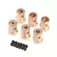 Ziyulinyuk 1 Bánh Xe Lục Giác Khớp Nối Khớp Nối Với Ốc Vít Đồng Tay Adapter Đầu Nối Lốp 3 / 4 / 5 / 6 / 7 / 8MM Dành Cho RC Thuyền Phụ Tùng Ô Tô VN