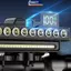 MAKY 9LED Xe đạp leo núi Thiết bị đi đêm Đèn pha có còi Đèn mạnh Mô hình sạc USB dài Dễ dàng lắp đặt VN