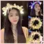 COO LED Feather Crown Feather Tiara Light Up Angel Headband Mũ đội đầu dạ quang