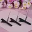 10 Kẹp Tóc Kim Loại 4cm Có Đầu Mùa Xuân Cá Sấu Kẹp Cho Handmade DIY Cơ Bản Đa Năng Kẹp Tóc Sáng Tạo Mũ Mới