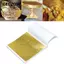 GETVOW 100 Chiếc Giấy Nhân Tạo, K Pure DIY Art Craft Giả Vàng, Thủ Công Bền Đẹp Lá Vàng Mạ Vàng Trang Trí