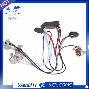 Preamp 3 Band Equalizer EQ Harness Hệ thống điều khiển âm Guitar cho xe bán tải chủ động