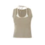 Lớp Phong Cách Tương Phản Màu Sắc Một Mảnh Cốc Áo Vest Nữ C138-R Dây Đeo Vai Đôi Bao Ngực Sling Ôm Hơn Nhìn Phù Hợp Với Hàng Đầu H7NZ