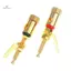 Đầu Cuối Loa Khuếch Đại 1Pc Mạ Vàng Loại Đẩy Ràng Buộc Bài Viết DIY Kéo Dài Cho Kết Nối Hộp Loa mới