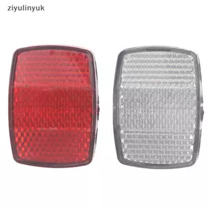 Ziyulinyuk Xe Đạp Nhựa Phản Quang Đuôi Đèn Phản Quang Cảnh Báo Phía Trước Và Phía Sau Đuôi VN