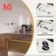 Có Thể Tháo Rời Dán Tường PVC Đề Can Trang Trí Nghệ Thuật Thiết Kế Phòng Ngủ Bức Tranh Tường Trích Dẫn Cho Cửa Sổ Kính Màu Đen - Thời Gian Cà Phê