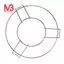 Giá hấp tròn bằng thép không gỉ Nấu ăn nhà bếp Đường kính 6 Inch