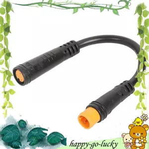 Đầu nối ga xe đạp điện 3 chân Cảm biến 3 chân Cáp ga ngón tay cái Phanh động cơ Nữ-Male