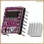 5 Chiếc Bảng Điều Khiển Động Cơ Bước Bước Bước DRV8825 Bộ Điều Khiển Bước Mô-đun Bước Tản Nhiệt Tản Nhiệt Dễ Dàng Lắp Đặt Dễ Dàng Sử Dụng
