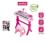 Đàn Organ Điện Tử Cho Bé Kèm Mic thu âm hát được và Bàn DJ Winfun 2068 — ảnh 2