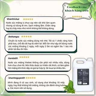 Nước súc miệng thảo dược Việt Kết 500ml