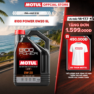 Dầu nhớt xe ô tô MOTUL 8100 POWER 0W20 4X5L VN
