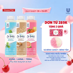 Sữa tắm dưỡng da ST.IVES (tùy chọn size và mùi)