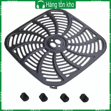 WIN 7QT Kim Loại Lót Chống Dính Nồi Chiên Không Khí Thảm Nấu Ăn Đa Năng Nồi Chiên Không Khí Miếng Lót Nồi Chiên Không Khí Tấm Kim Loại Nồi Chiên Không Khí T