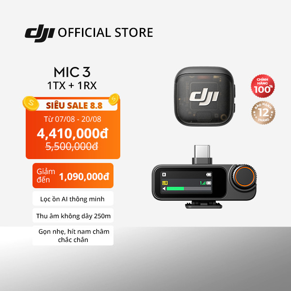 Micro DJI Mic 3