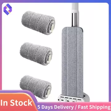 Cây lau nhà phẳng, Cây lau nhà tự quấn rảnh tay Cây lau sàn sợi nhỏ Cây lau nhà rửa tay Cây lau nhà miễn phí