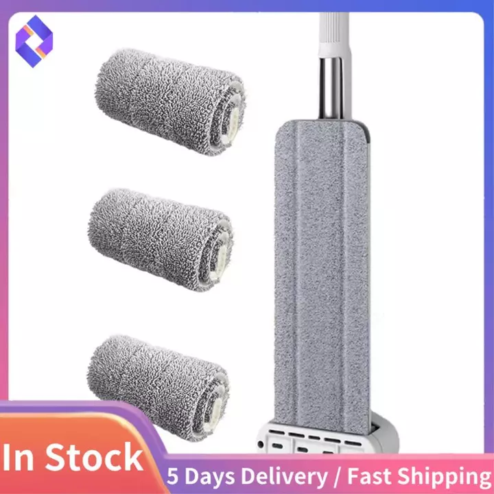 Cây lau nhà phẳng, Cây lau nhà tự quấn rảnh tay Cây lau sàn sợi nhỏ Cây lau nhà rửa tay Cây lau nhà miễn phí