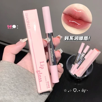 SHAQINUO Soft Lip Powder Cream Toot Lip Gloss Matte Soft Mist Lip Gloss Water Gloss Mirror Lip Gloss White Party Sinh viên