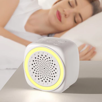 Thiết bị tạo tiếng ồn trắng để ngủ, đèn thở hỗ trợ giấc ngủ cho bé, thiết bị ngủ có đèn nhiều màu, máy tạo tiếng ồn trắng.