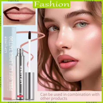 NA Peels Offs Lip Liner Dưỡng Ẩm Lip Liner Matte Lip Liner Nuôi dưỡng Môi Liner Có thể tháo rời Lip Liner cho bữa tiệc hàng ngày