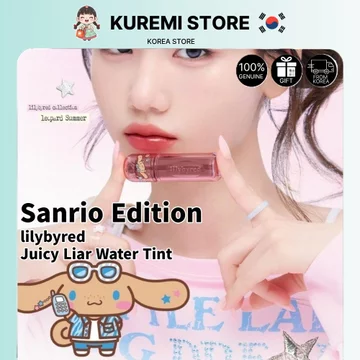 [lilybyred] Son Tint Nước Căng Mọng Juicy Liar Water Tint Phiên Bản Sanrio