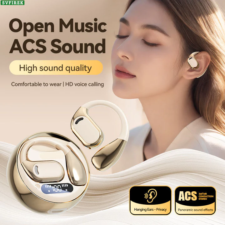 Tai nghe không dây Tai ngheTWS Tai nghe nhét tai Tai nghe dẫn truyền xương Tai nghe Bluetooth5.4 Tai nghe đeo tai Tai nghe nhét tai Tai nghe không dây thực sựTWS