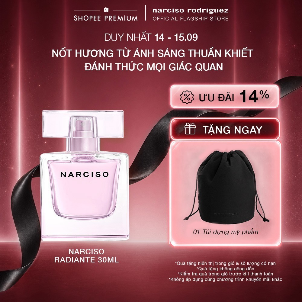 Nước Hoa nữ Narciso Rodriguez Narciso Eau De Parfum Radiante 30ml
