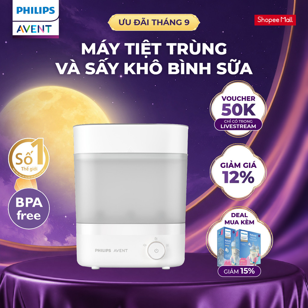 Máy Tiệt Trùng Và Sấy Khô Philips Avent