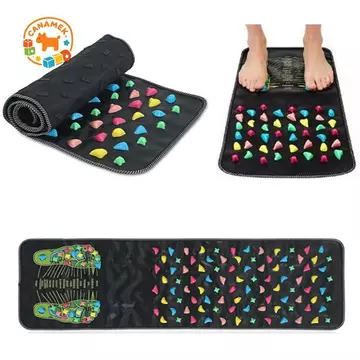 CANAMEK Massage Chân Thảm Phản Quang Đi Bộ Đá Đường Massage Chân Bấm huyệt Thảm Cho Bấm huyệt Rels Cho Ngồi Dài Sinh Viên Cao Tuổi Và Nhân Viên Văn Phòng CSF