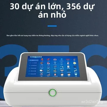 Máy kiểm tra sức khỏe Lexiang đo mật độ xương vi chất dạ dày mỡ máu kinh lạc đa năng