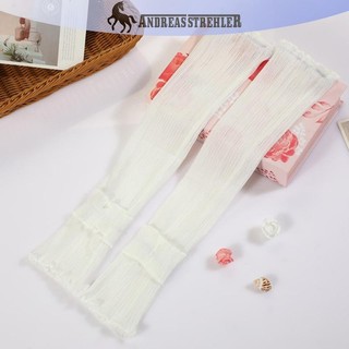 Onetimingfine Chụp Ảnh Bầu Không Khí Lưới Sợi Hoa Bên Ren Băng Tay Hàng Ngày Mặc Quần Áo Trang Trí Cánh Tay Nữ Chống Nắng Uv Mitten VN