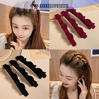 Onetimingfine Màu Trơn Kẹp Tóc Phong Cách Hàn Quốc Cắt Tóc Nổ Kẹp Trán Đổ Barrettes Phụ Kiện Tóc VN